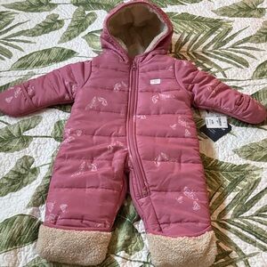 OshKosh B'gosh Pink Pram Suit One Piece